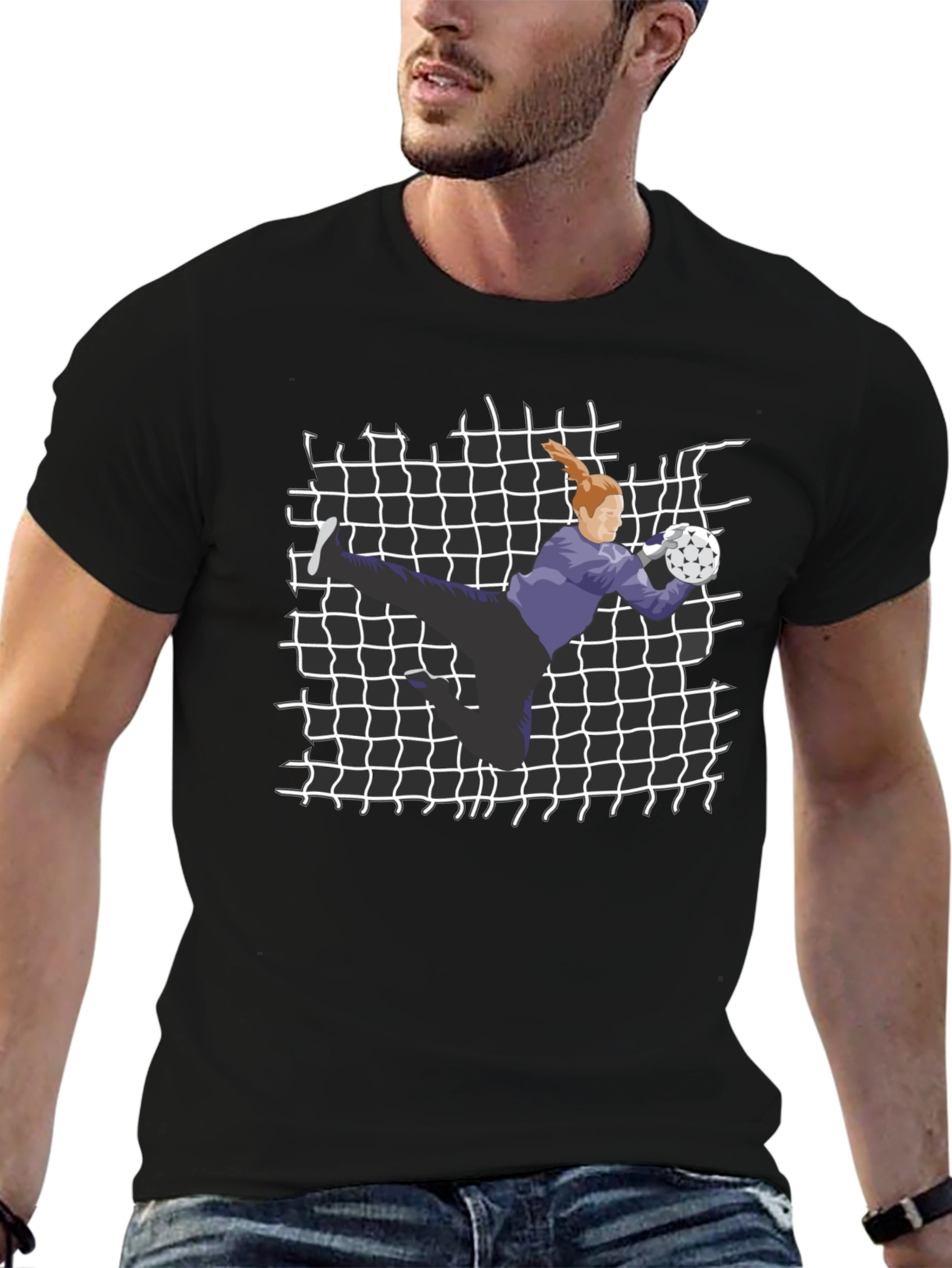 Soccer Goalie Graphic Tee