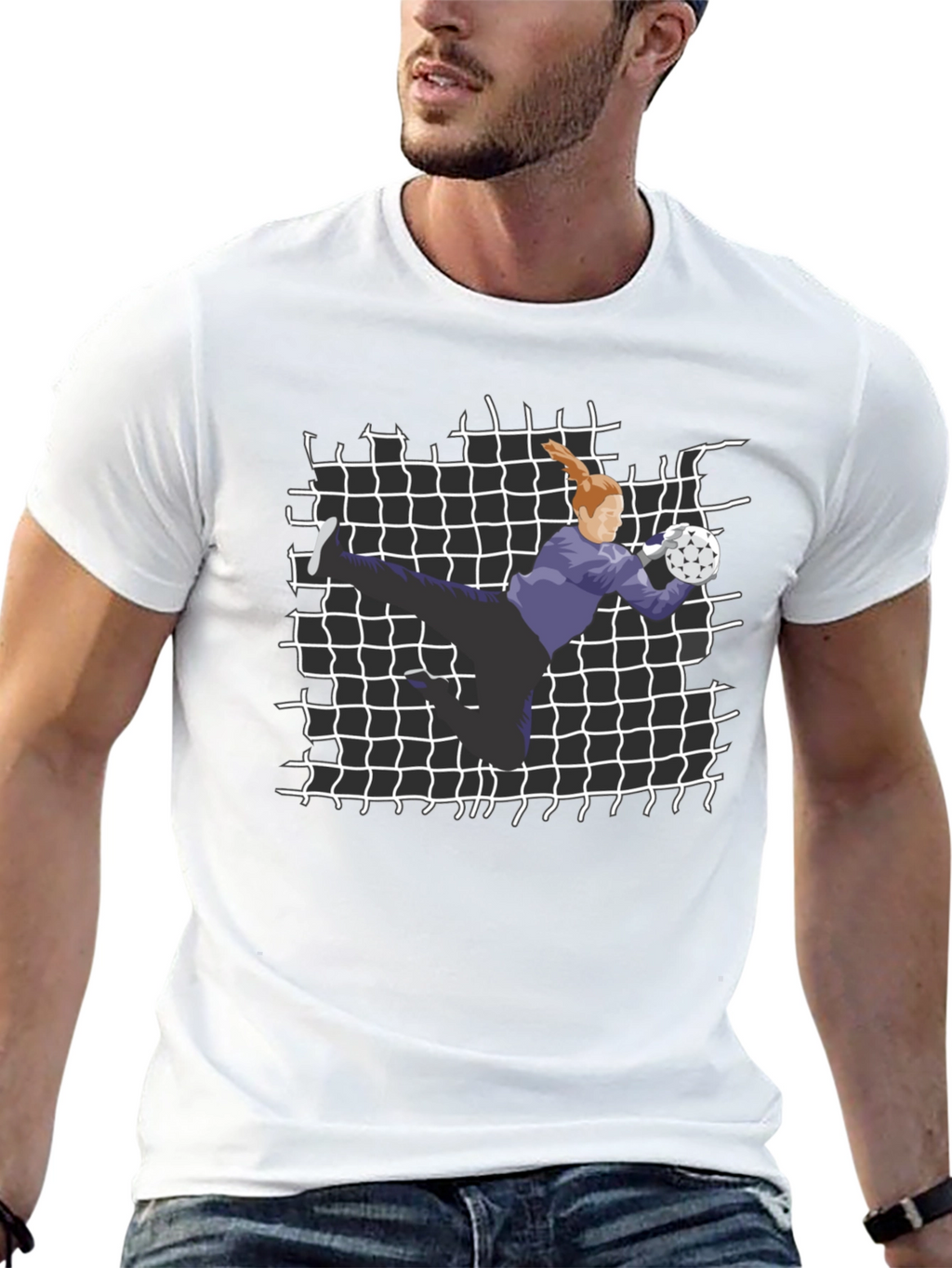Soccer Goalie Graphic Tee