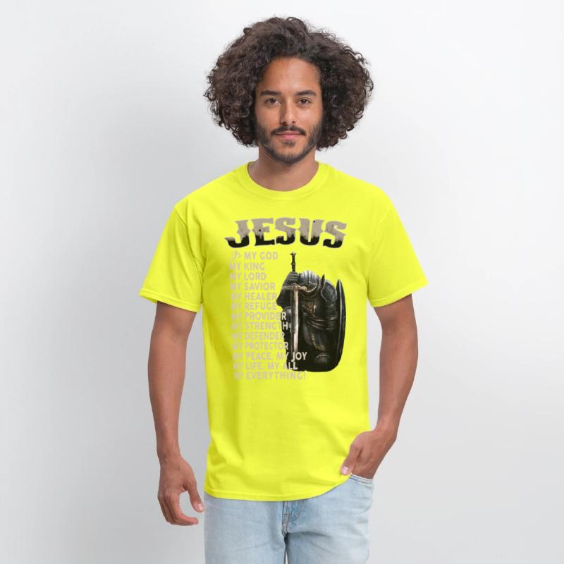 jesus is my godking lord savior healer refuge prov