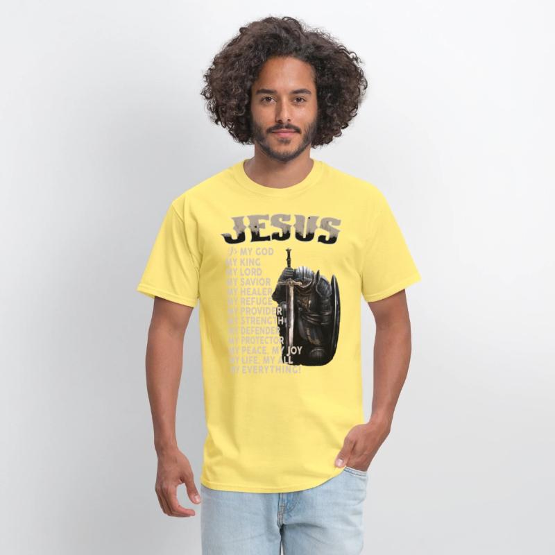 jesus is my godking lord savior healer refuge prov