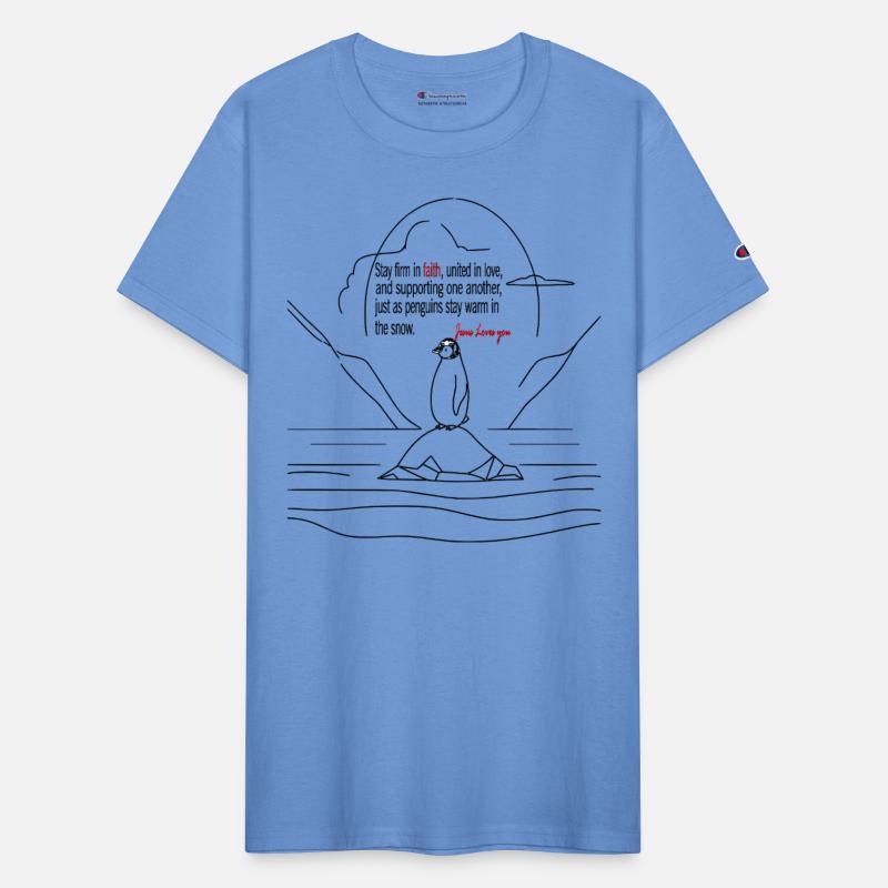 Jesus loves penguins and animals