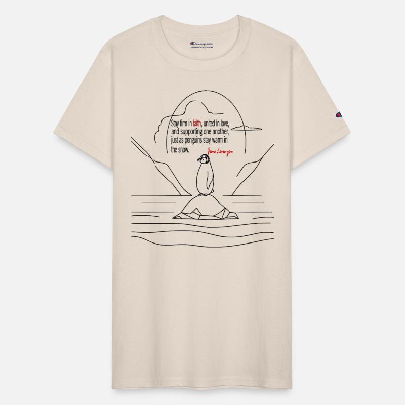 Jesus loves penguins and animals