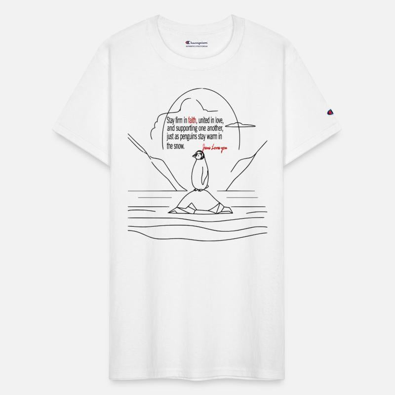 Jesus loves penguins and animals