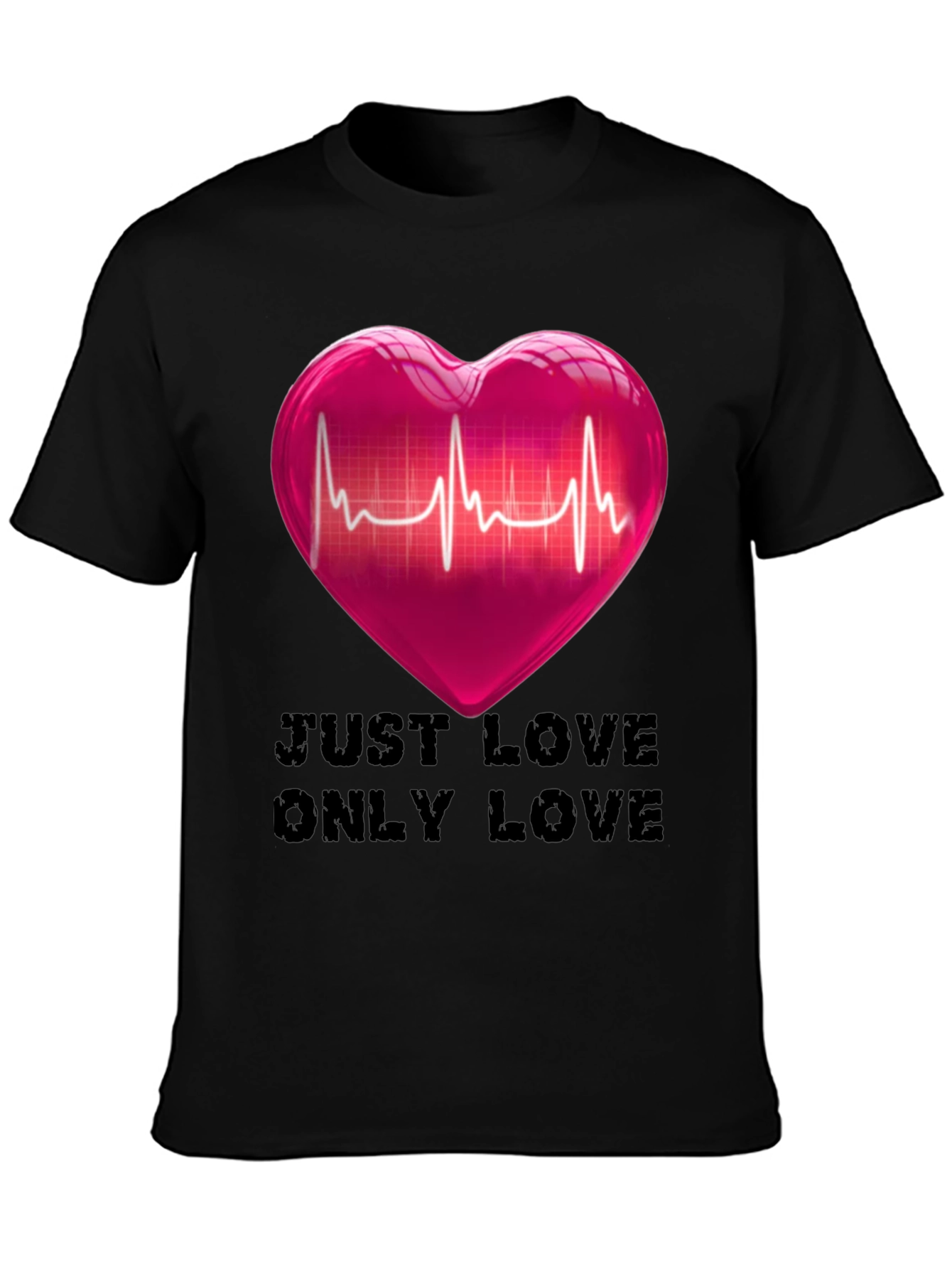 Love Pulse T-Shirt - Just Love Only Love