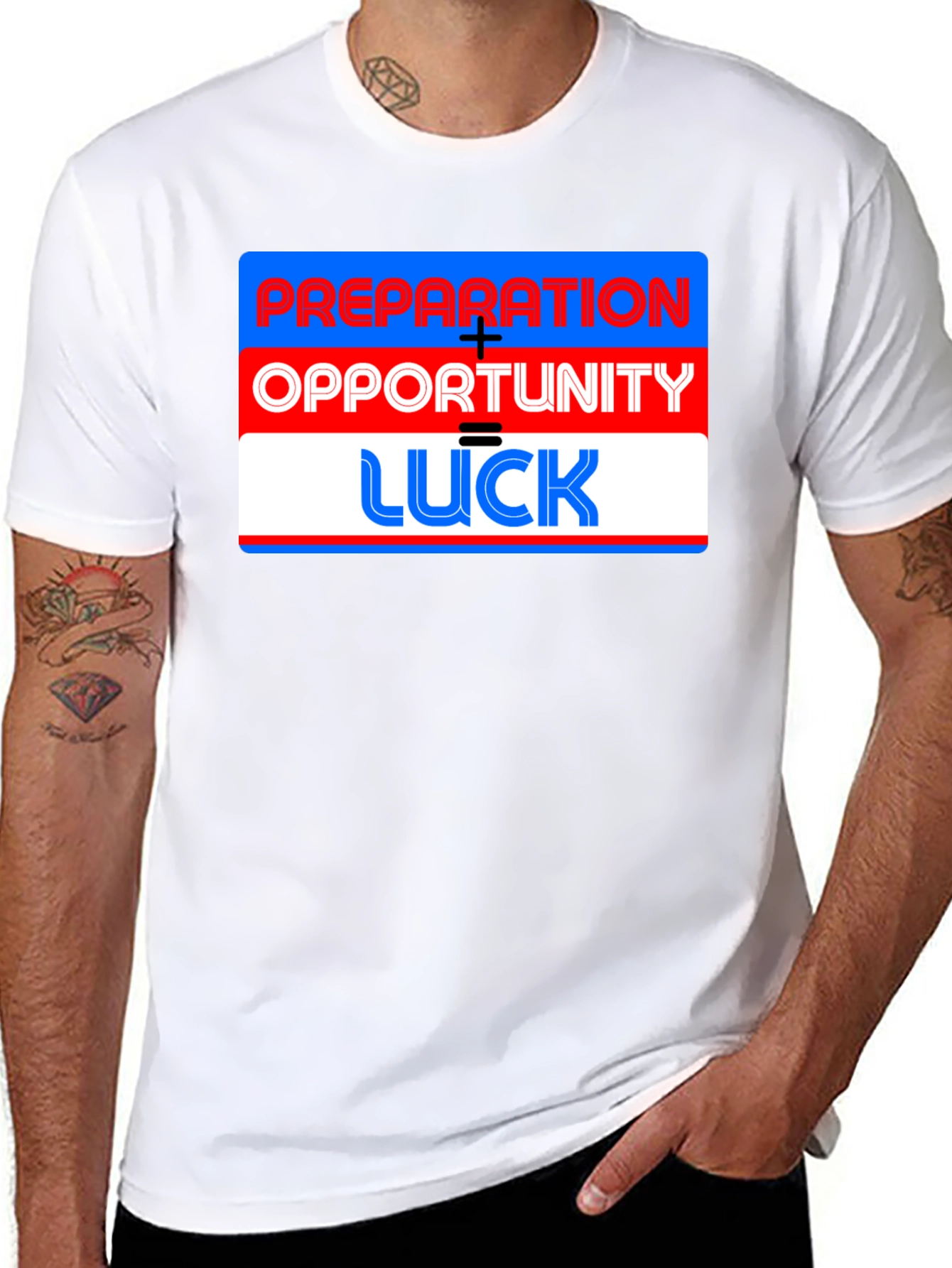 Preparation + Opportunity = Luck T-Shirt