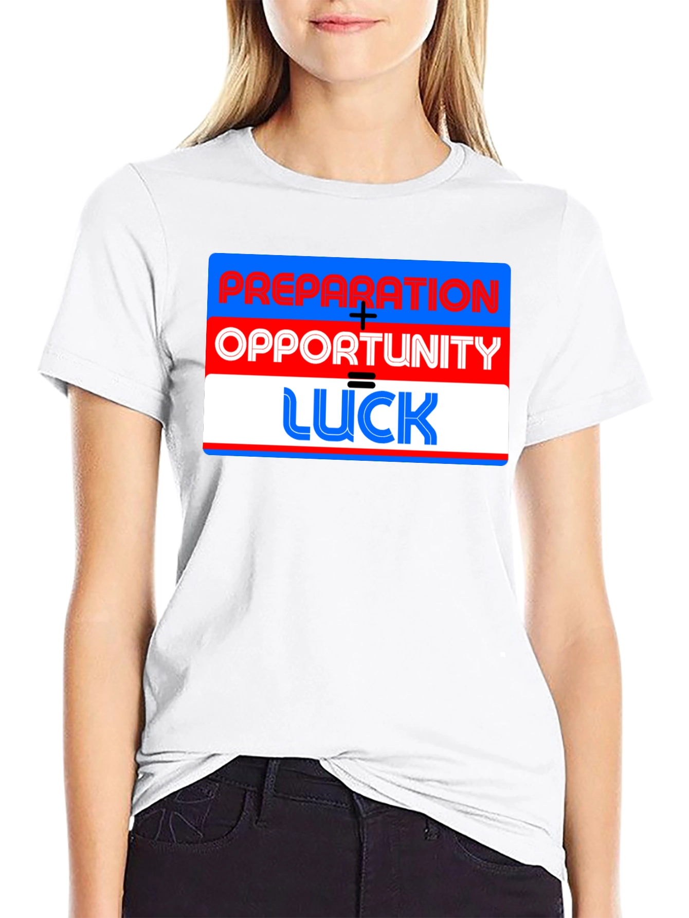Preparation + Opportunity = Luck T-Shirt