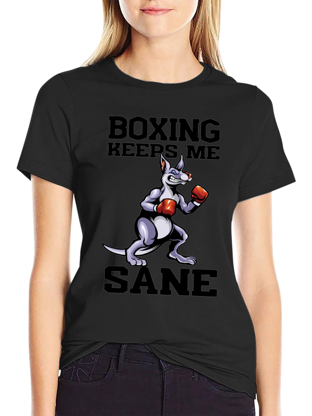 Boxing Keeps Me Sane T-Shirt