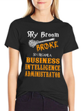 Funny Business Intelligence Admin Halloween T-Shirt