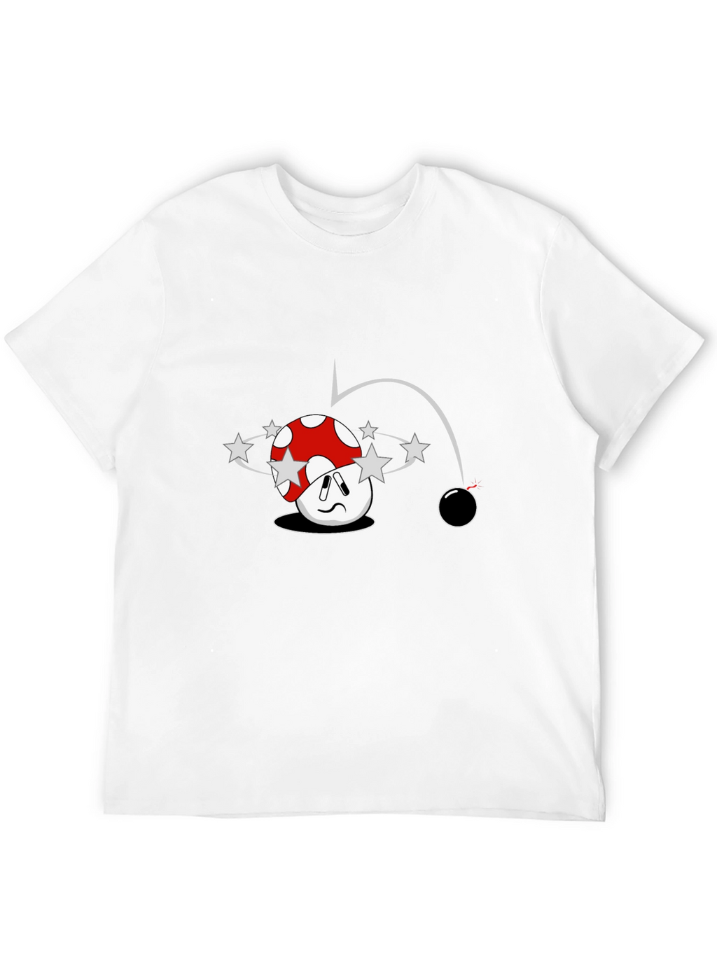 Cartoon Mushroom T-Shirt