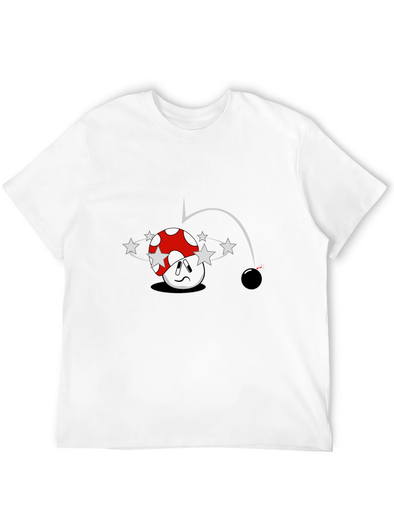 Cartoon Mushroom T-Shirt