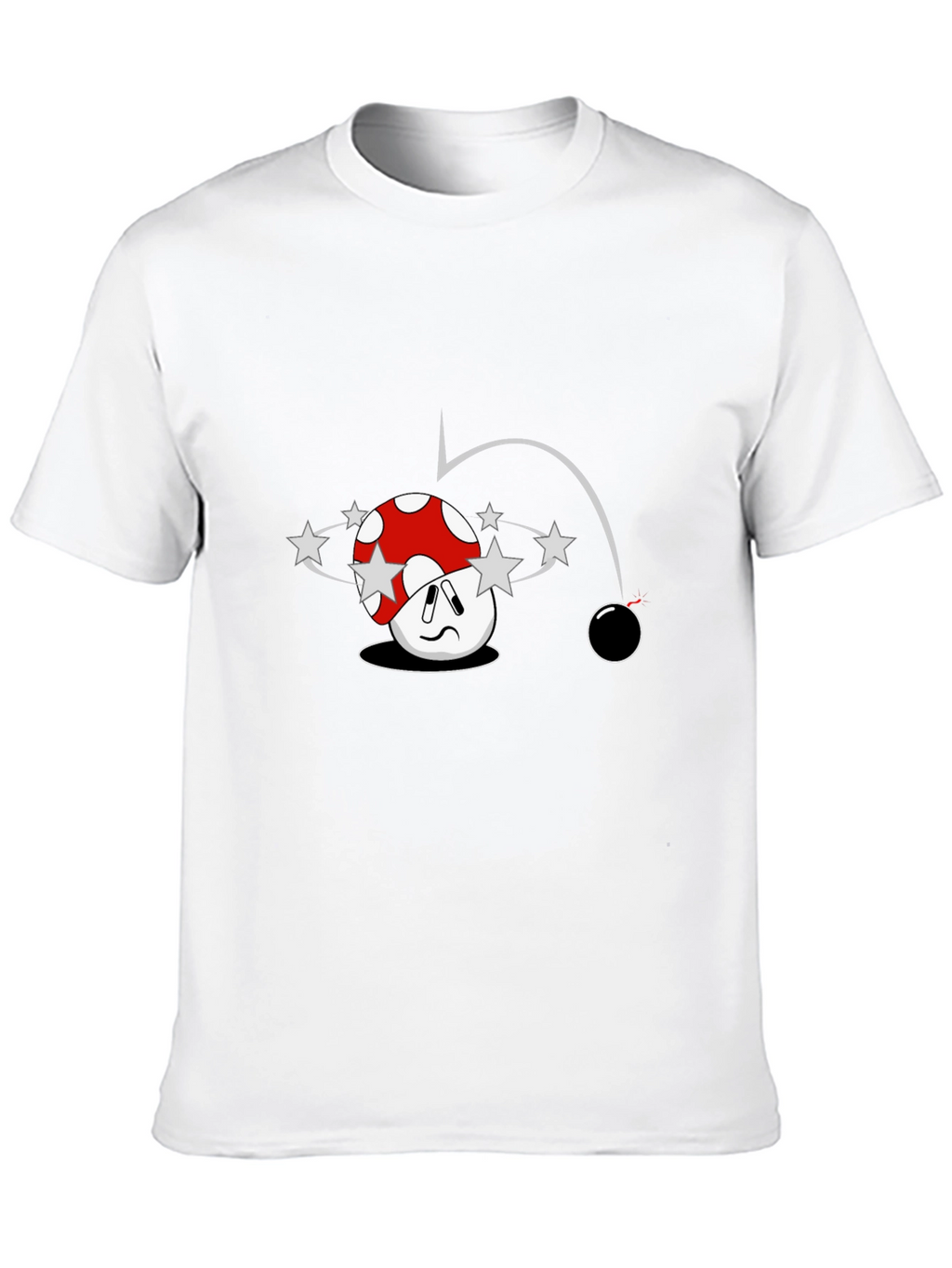 Cartoon Mushroom T-Shirt