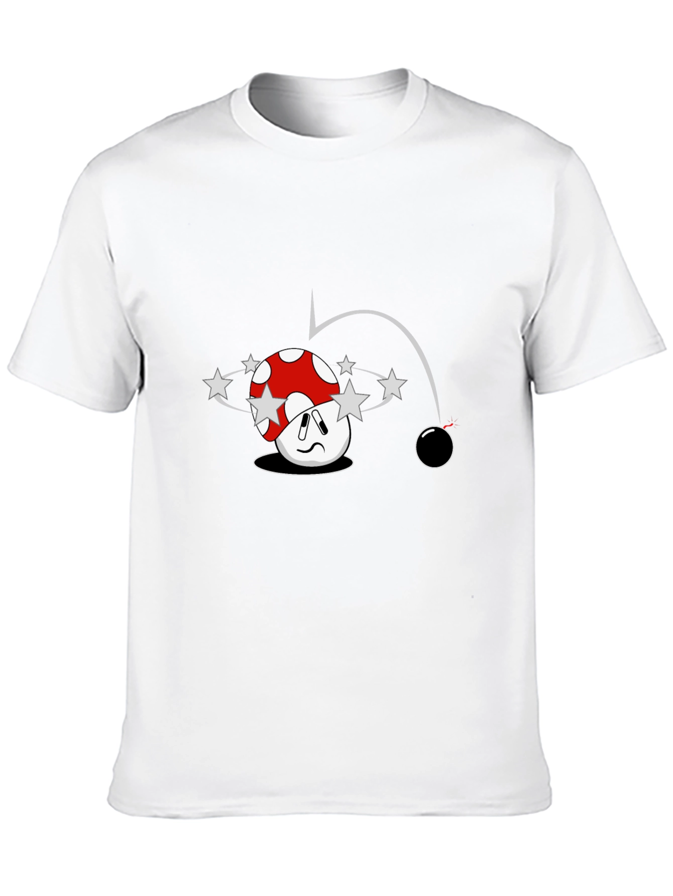 Cartoon Mushroom T-Shirt