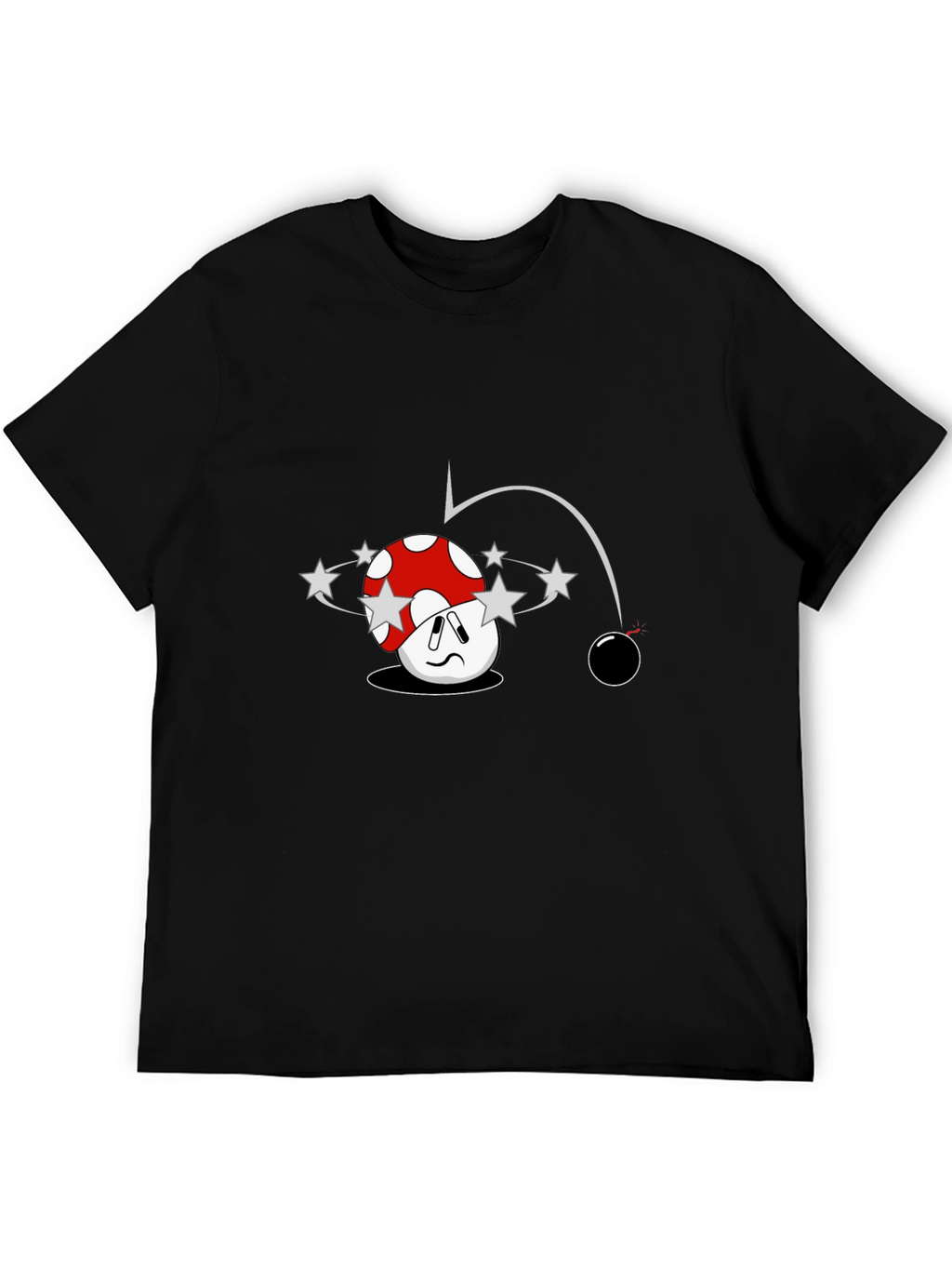Cartoon Mushroom T-Shirt
