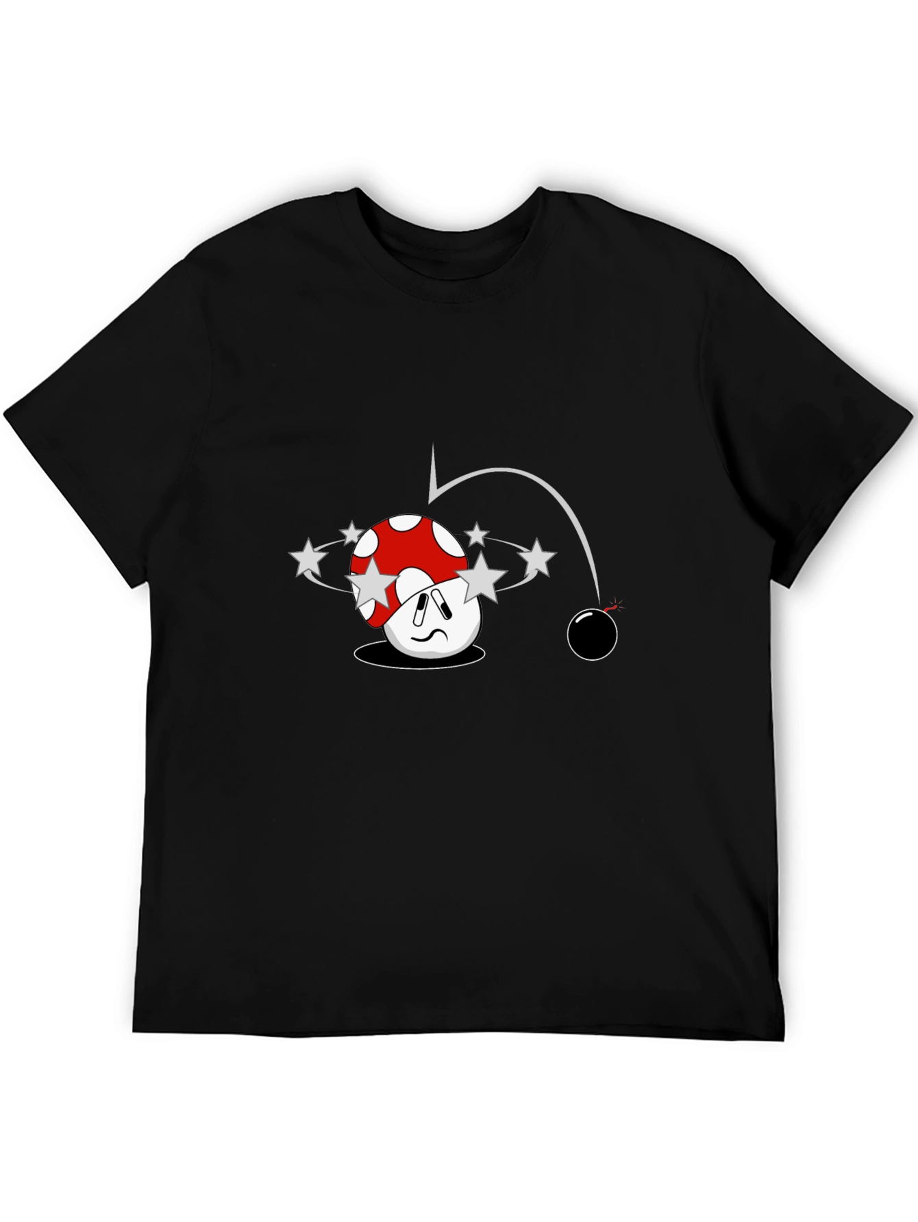 Cartoon Mushroom T-Shirt