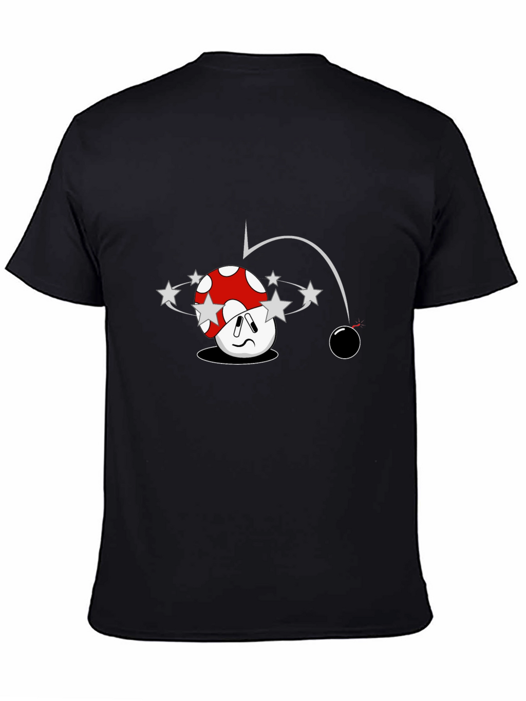 Cartoon Mushroom T-Shirt