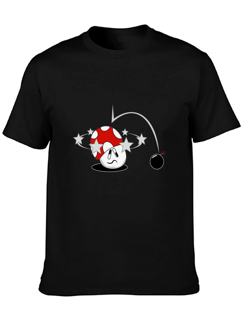 Cartoon Mushroom T-Shirt