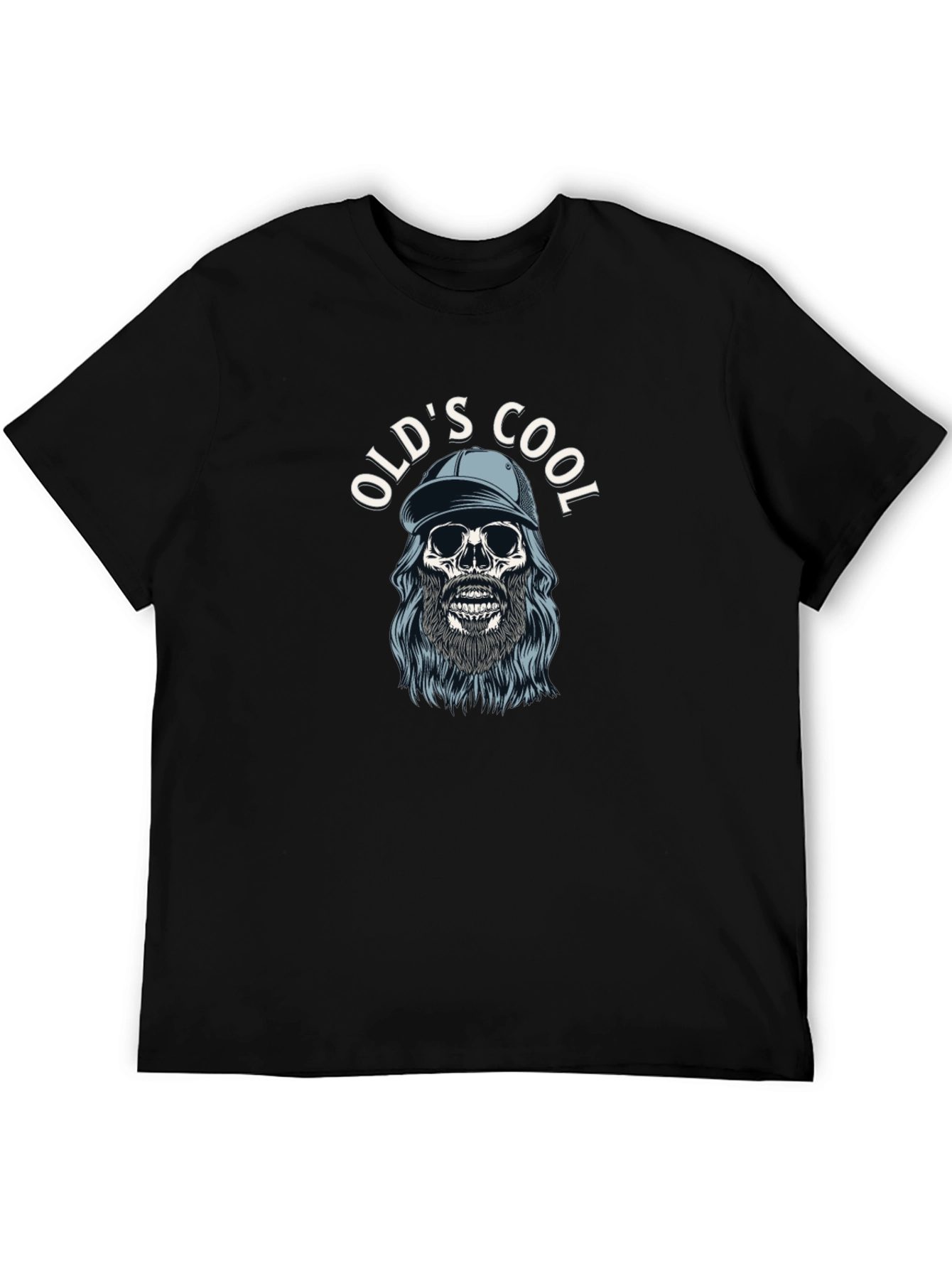 Olds Cool Skeleton Graphic Tee - Mens Black T-Shirt