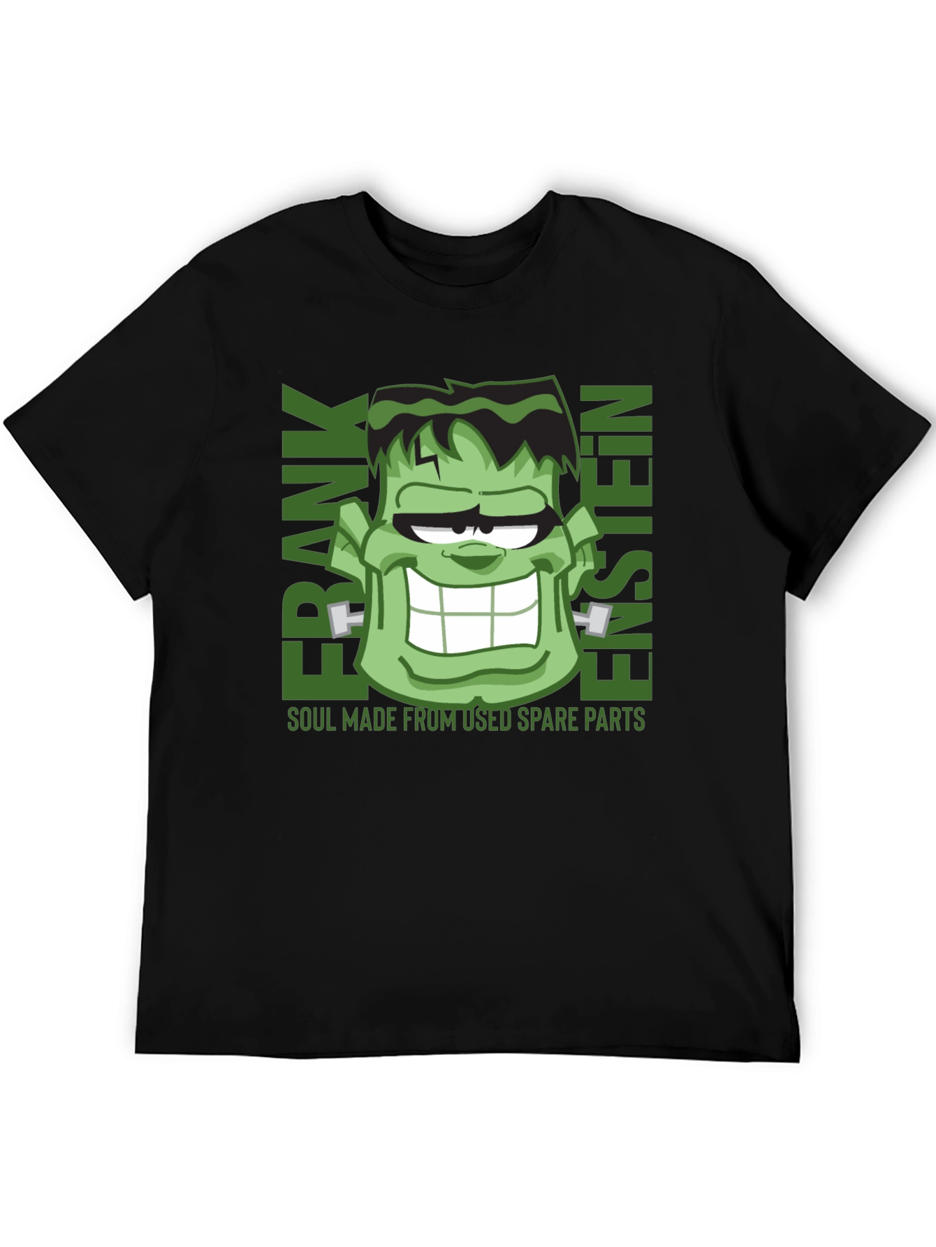 Frankenstein Graphic T-Shirt - Soul Made From Spare Parts
