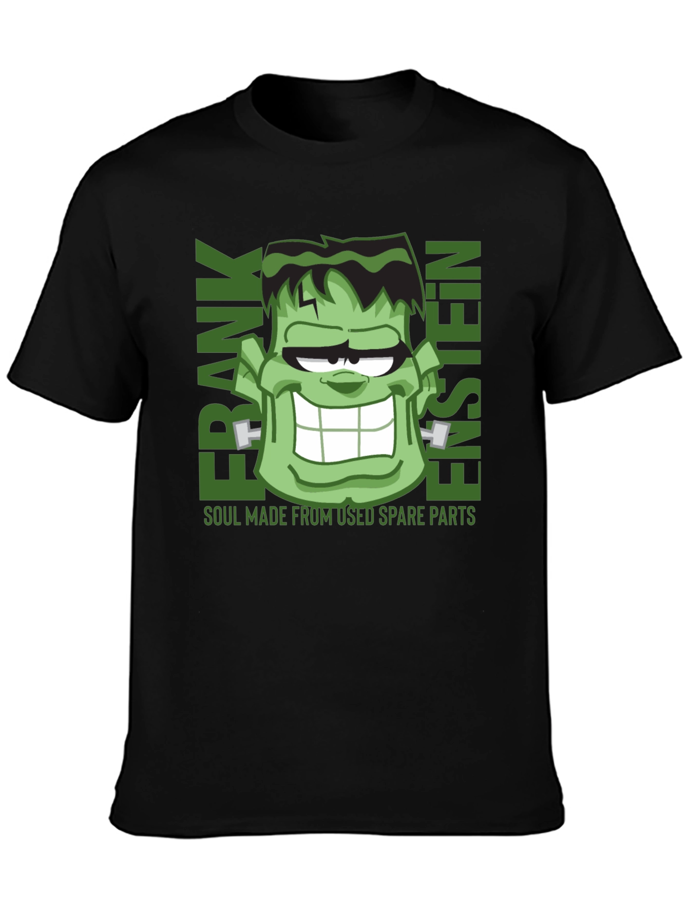 Frankenstein Graphic T-Shirt - Soul Made From Spare Parts