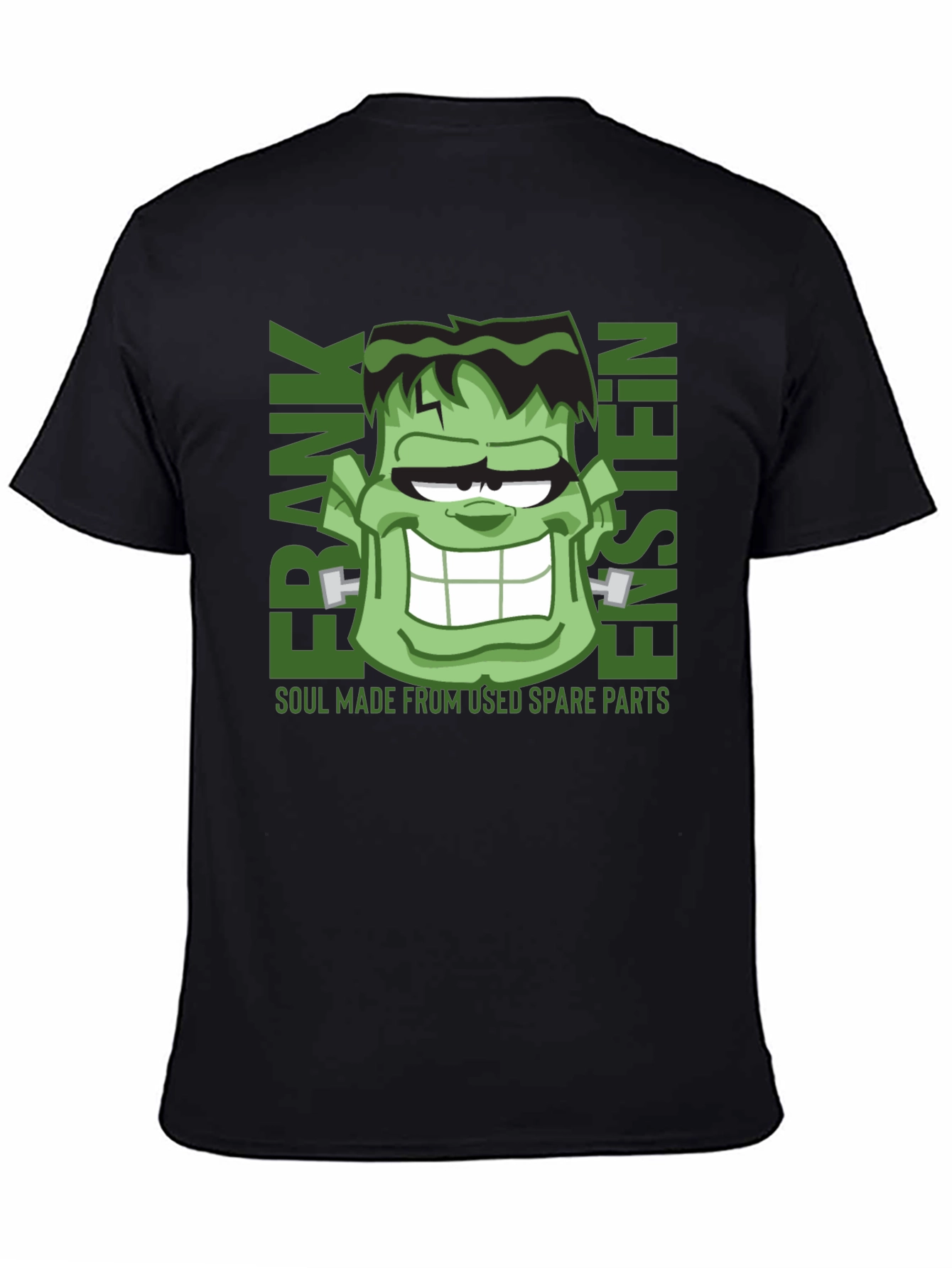 Frankenstein Graphic T-Shirt - Soul Made From Spare Parts