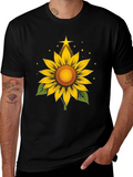 Sunflower Star T-Shirt - Stylish Nature Tee