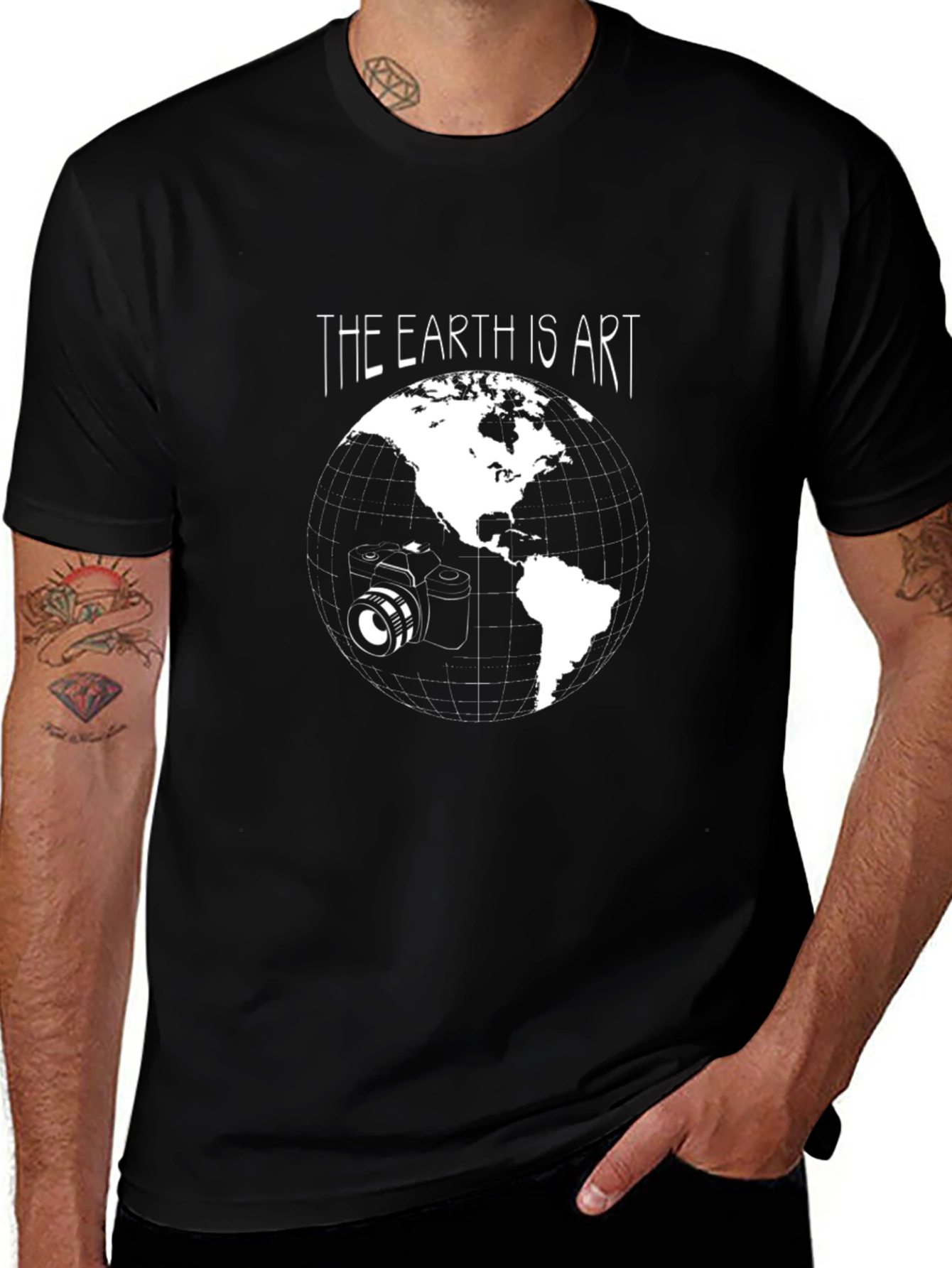 The Earth is Art Graphic T-Shirt