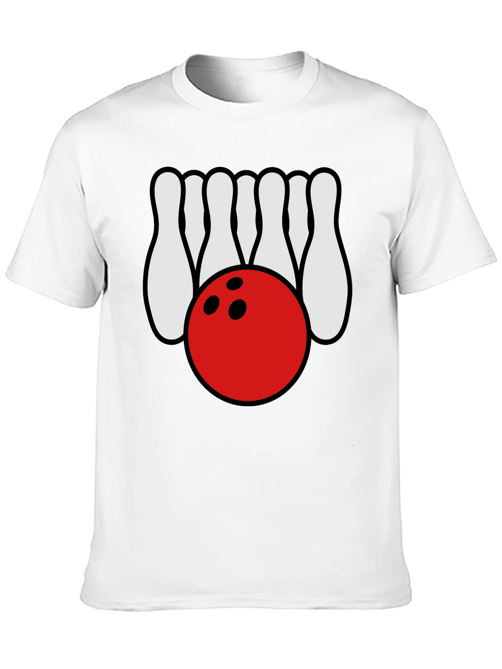 Bowling Strike Tee - Classic Bowling Design
