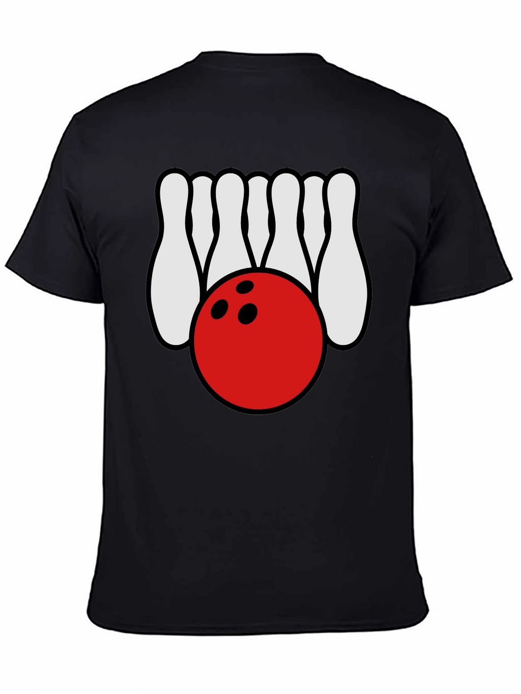 Bowling Strike Tee - Classic Bowling Design
