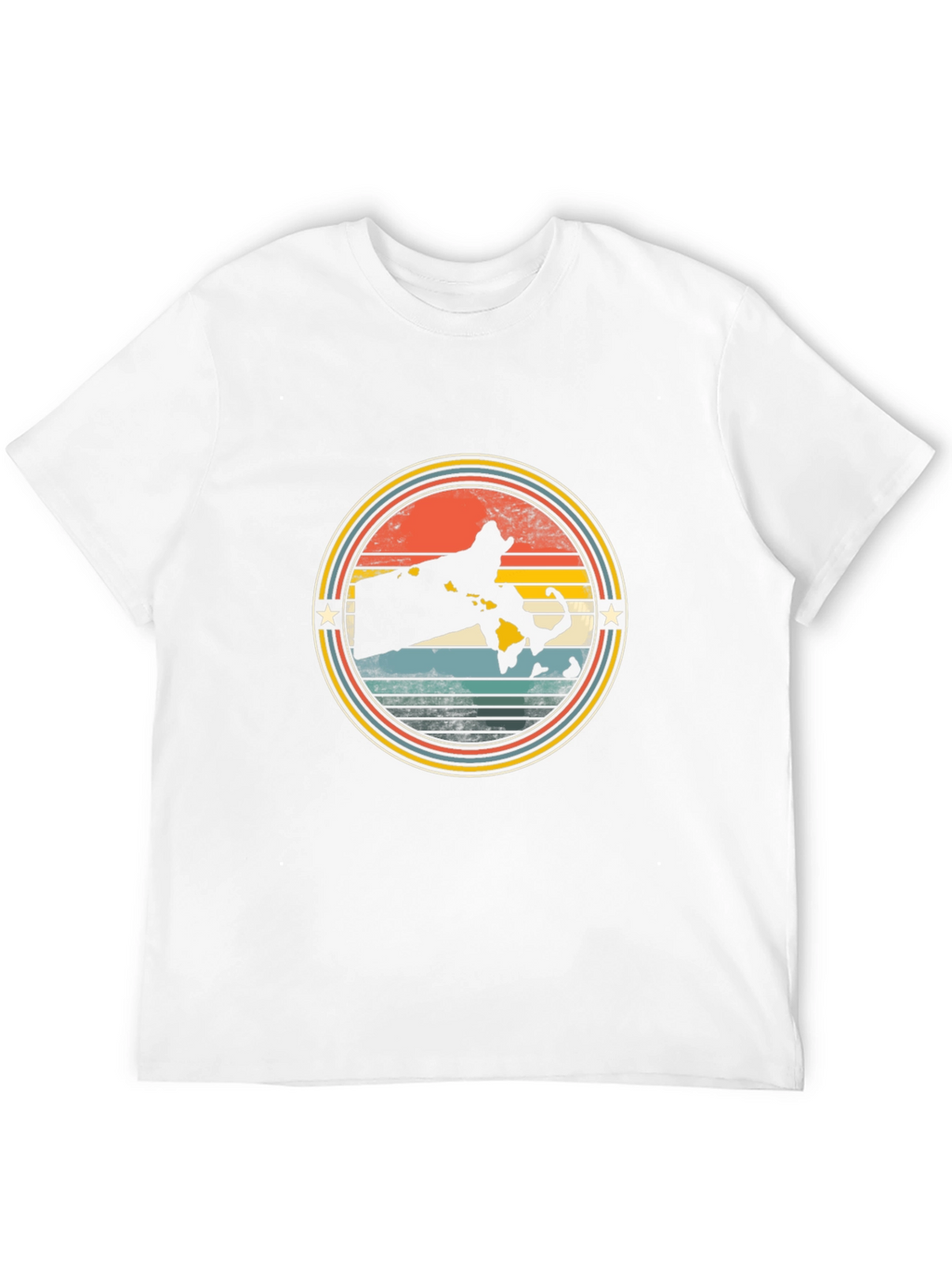 Retro Massachusetts Graphic T-Shirt