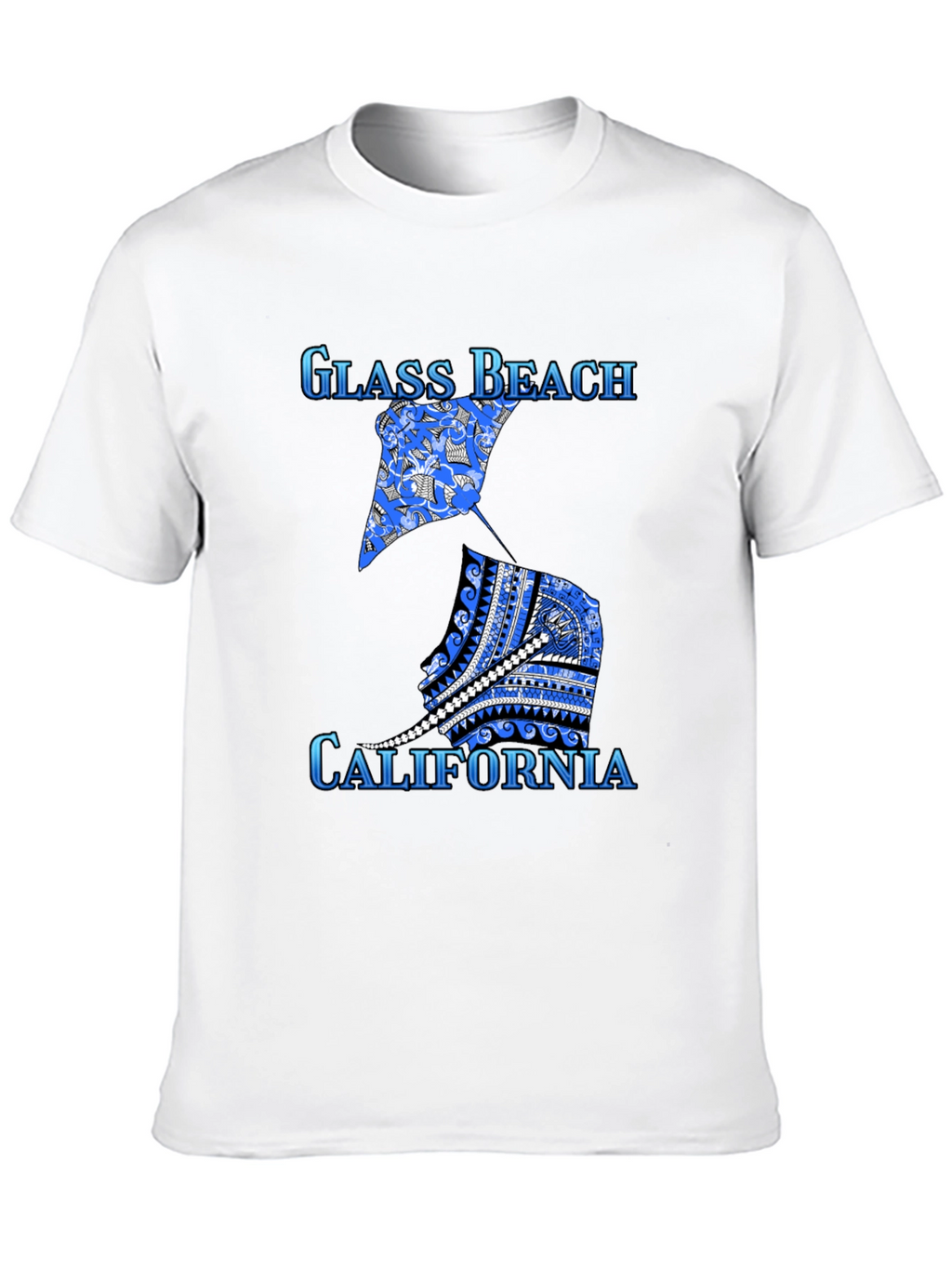 Glass Beach California Graphic Tee