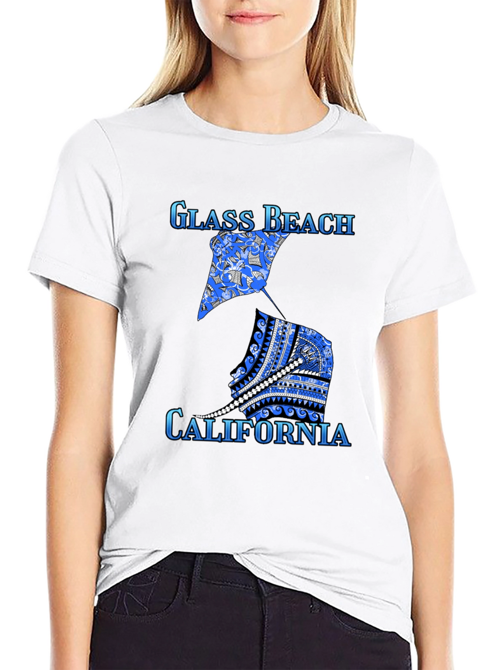 Glass Beach California Graphic Tee