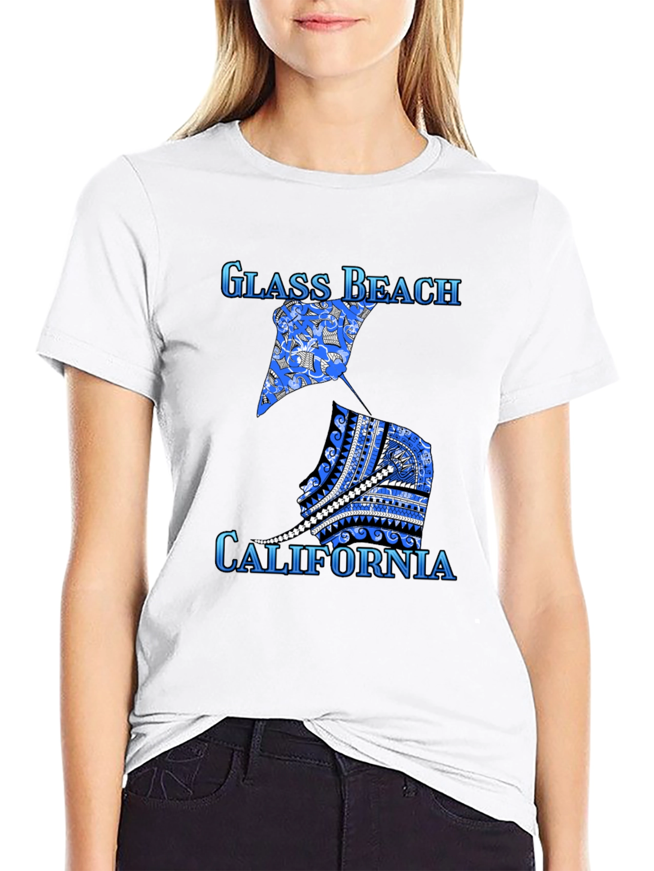 Glass Beach California Graphic Tee
