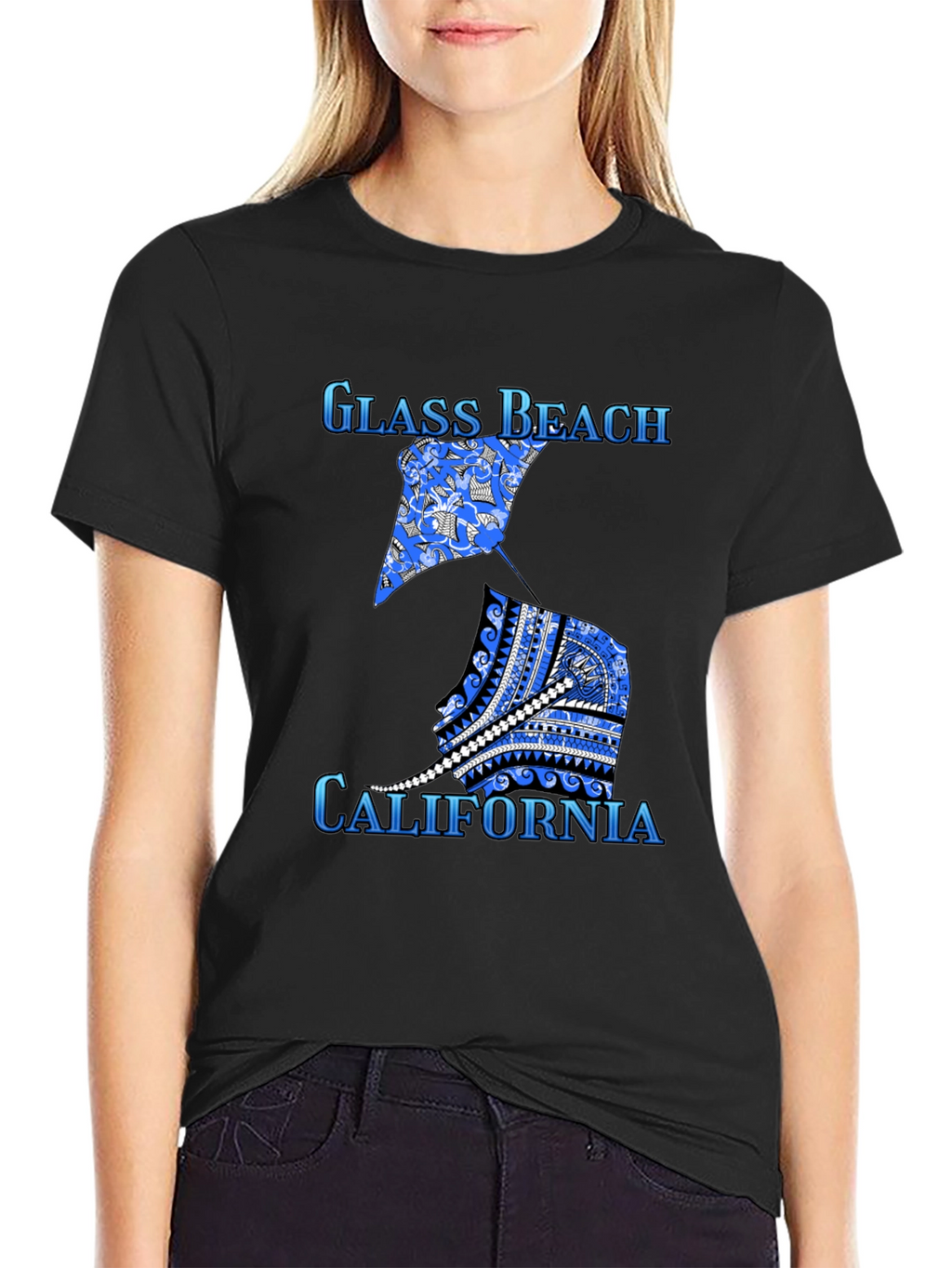 Glass Beach California Graphic Tee
