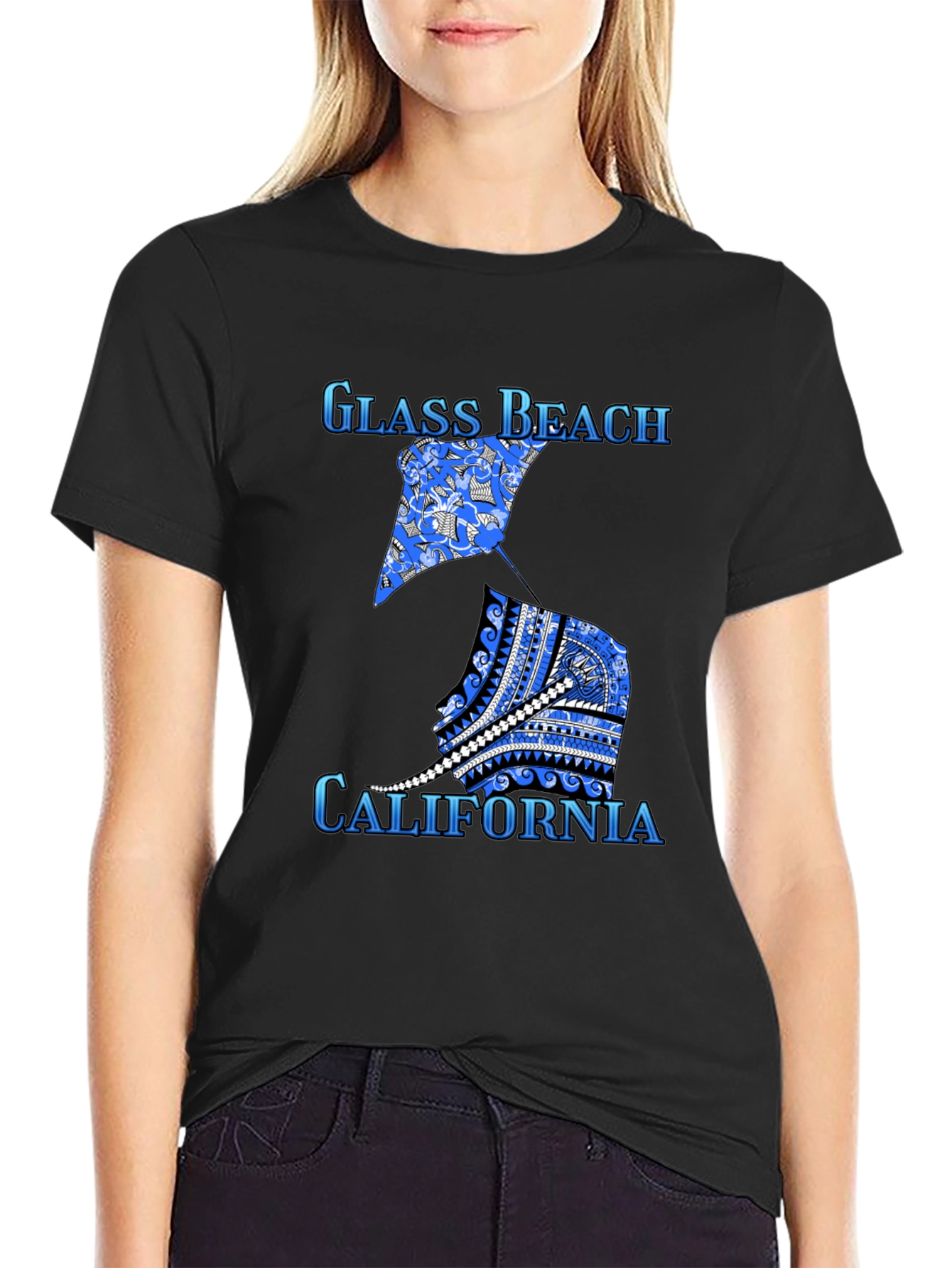Glass Beach California Graphic Tee