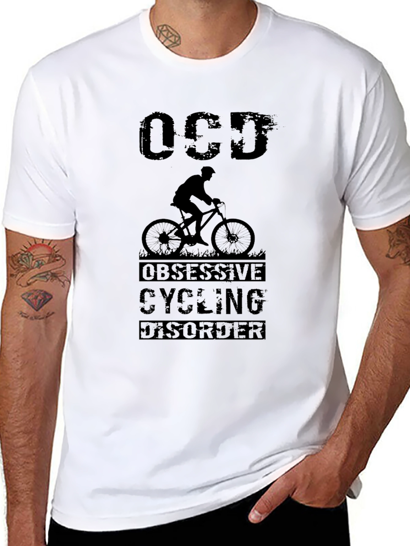 OCD Obsessive Cycling Disorder T-Shirt