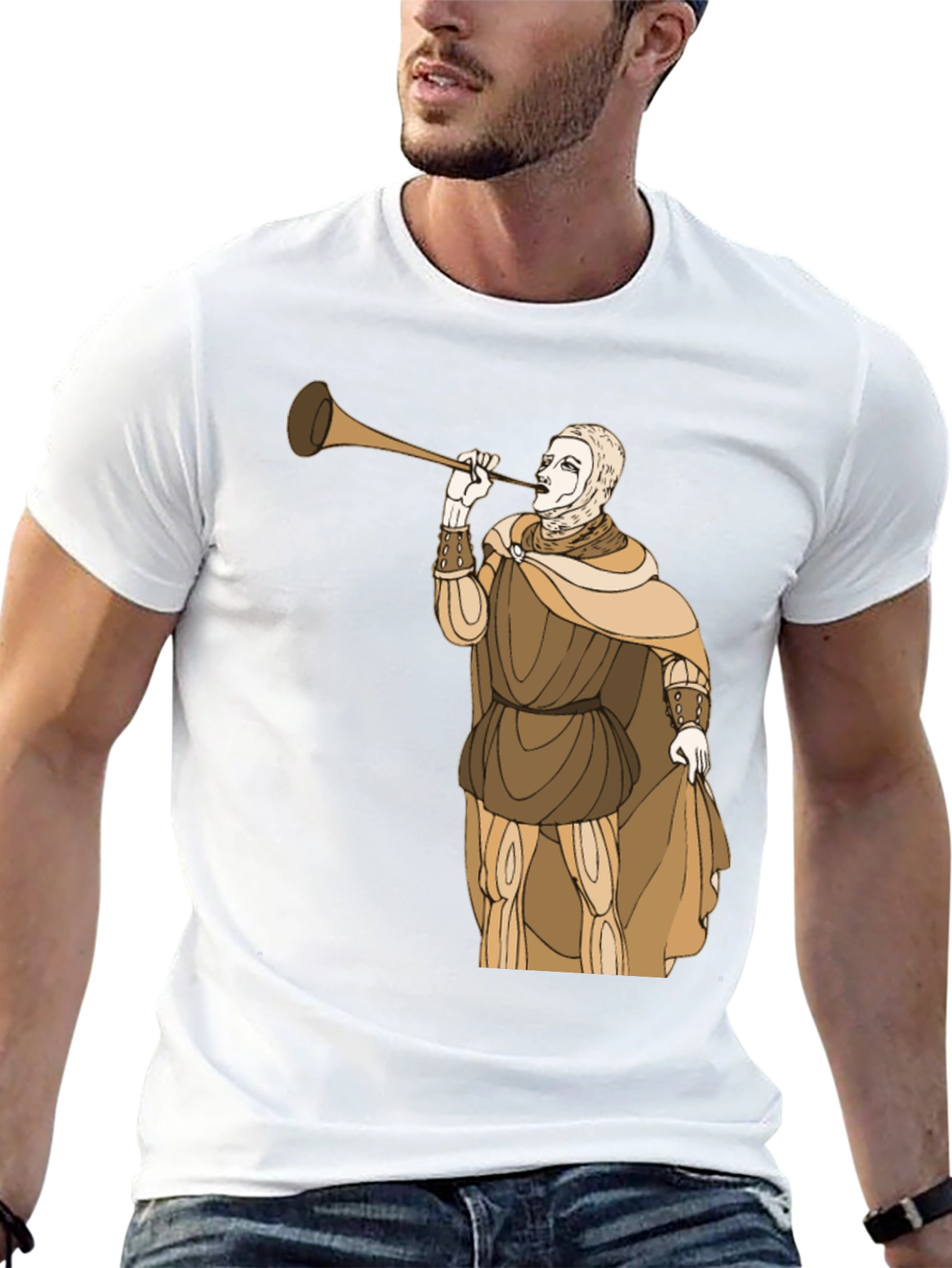 Medieval Herald T-Shirt - Unique Graphic Tee