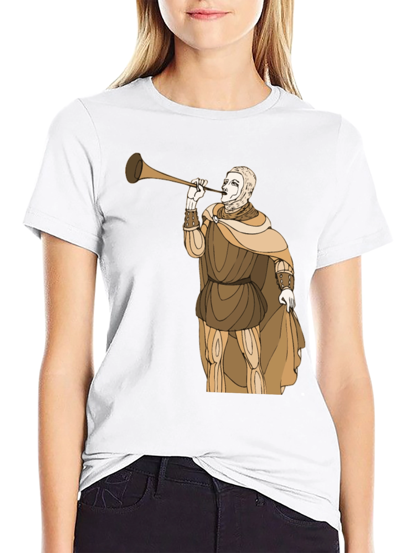 Medieval Herald T-Shirt - Unique Graphic Tee