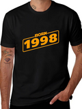 Born in 1998 Black T-Shirt