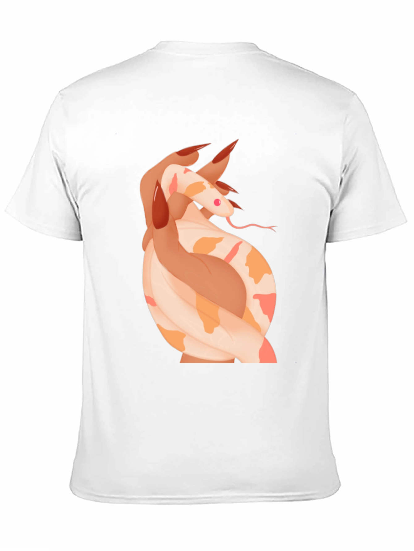 Snake & Hand Graphic Tee - Black T-Shirt