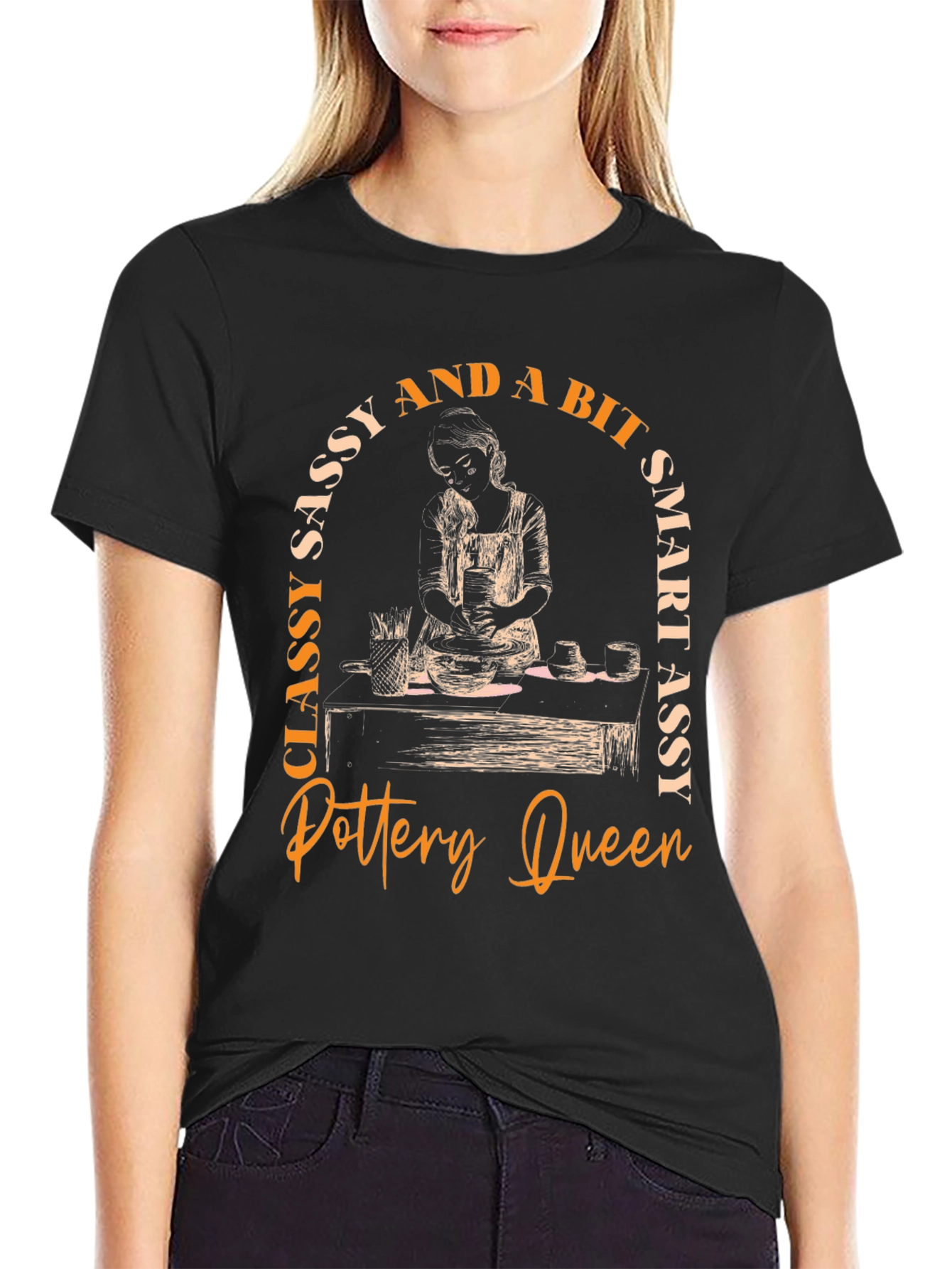 Pottery Queen Graphic T-Shirt