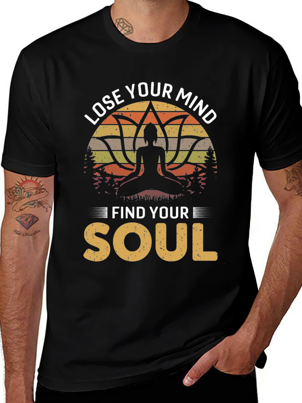 Lose Your Mind Find Your Soul Graphic Tee