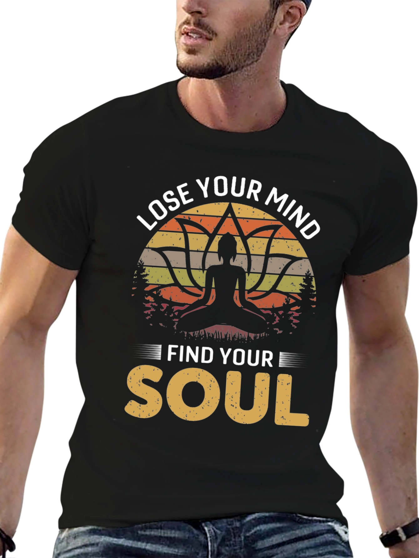 Lose Your Mind Find Your Soul Graphic Tee