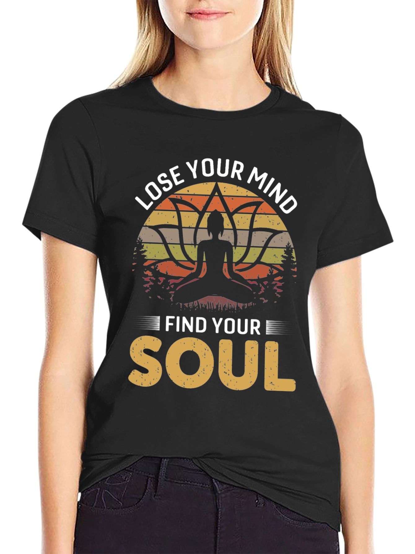 Lose Your Mind Find Your Soul Graphic Tee