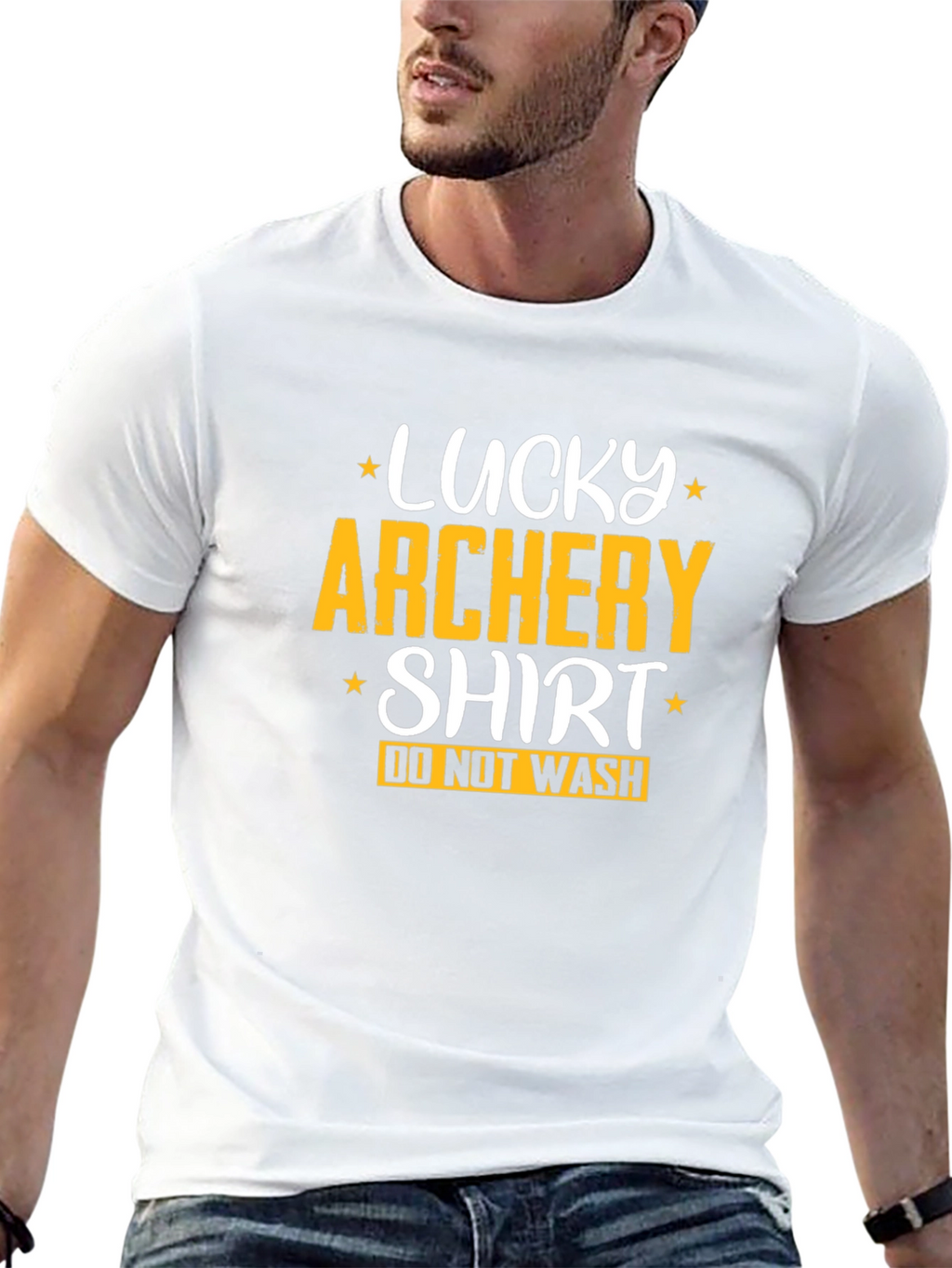Lucky Archery T-Shirt - Novelty Graphic Tee