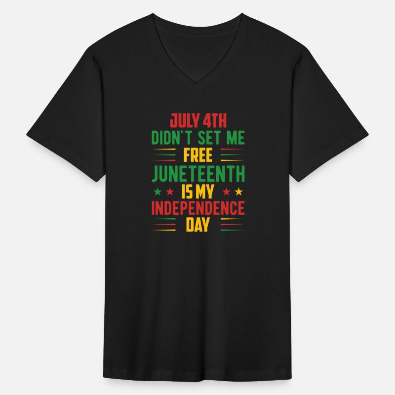 July 4th Didn't Set Me Free Juneteenth African