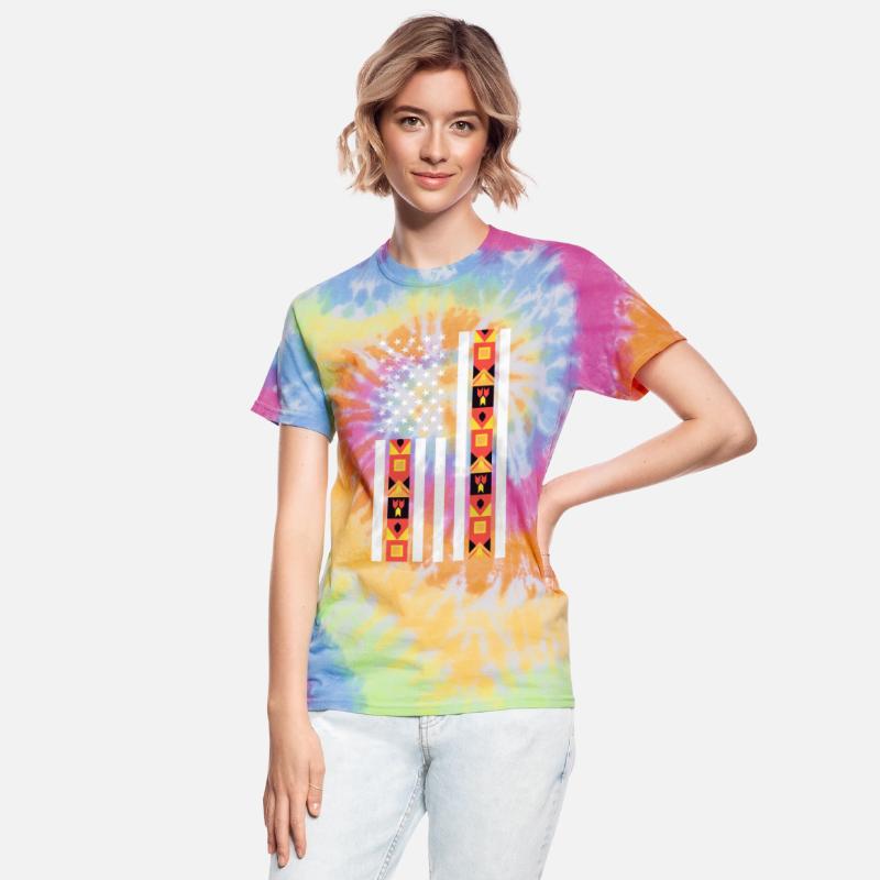 Juneteenth USA American Flag Black History Is