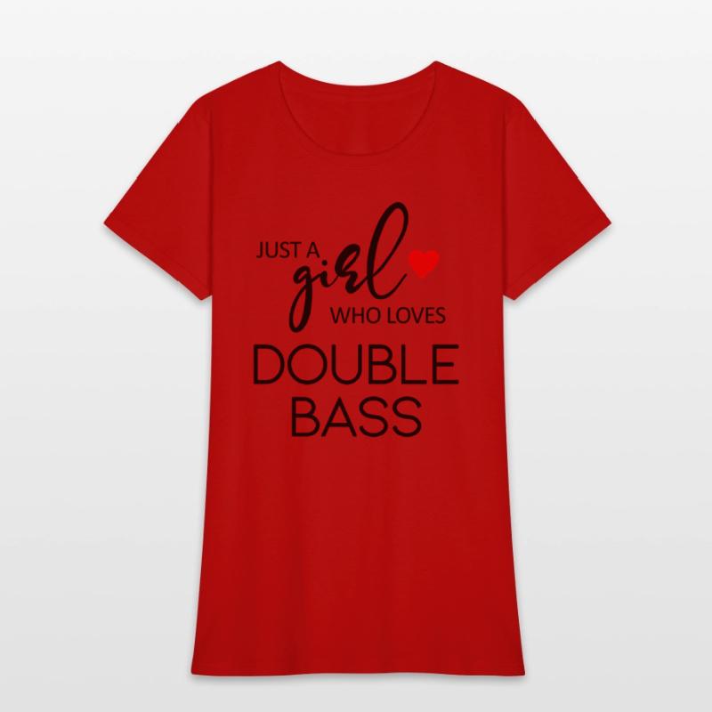 Just A Who Loves Double Bass - Music Double Bass