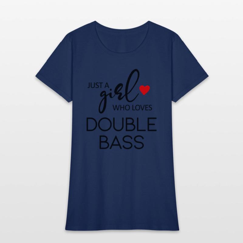 Just A Who Loves Double Bass - Music Double Bass
