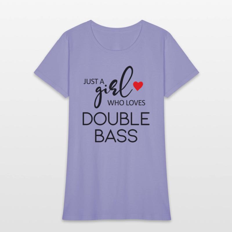 Just A Who Loves Double Bass - Music Double Bass
