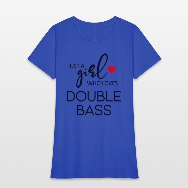 Just A Who Loves Double Bass - Music Double Bass
